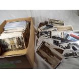Approximately 450 UK and Foreign topographical, subject postcards to include photographs, street