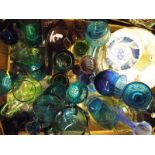A mixed lot of ceramics and glass ware