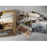 Approximately 600 early 20th century and later UK topographical postcards to include subjects,