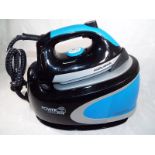 Ex-Display - A Morphy Richards Power Steam Station in blue and black Est £40 - £80
