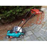 A Bosch Rotak lawn mower