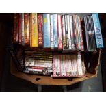 A large collection of DVD's to include Cheers boxed sets and similar