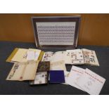 Philately - A collection of stamp albums