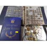 Numismatology - An album of predominantly UK pre decimal coins,