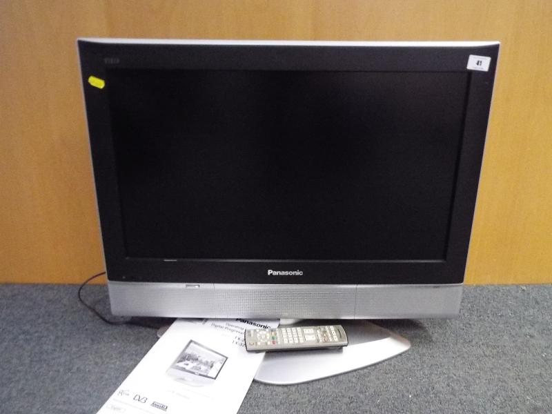 A Panasonic digital progressive LCD television, Model TX-26LXD50,
