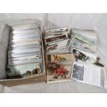 Approximately 450 early 20th century and later UK topographical and subject postcards to include