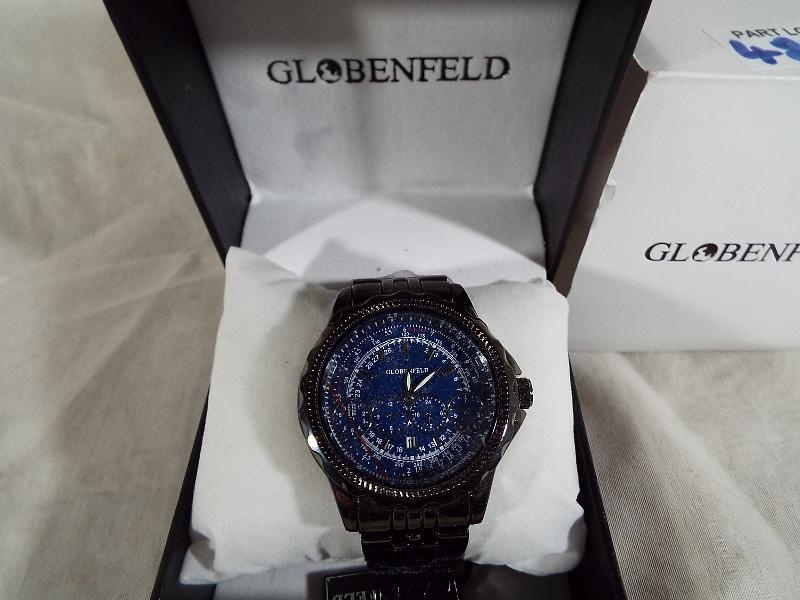 Unused retail stock - A Globenfeld gentleman's wristwatch with multiple dials, - Image 2 of 2