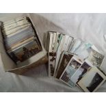 Approx 500 early to mid-period UK topographical postcards, foreign subjects, real photographic,