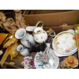 A good mixed lot to include a Wedgwood ceramics,