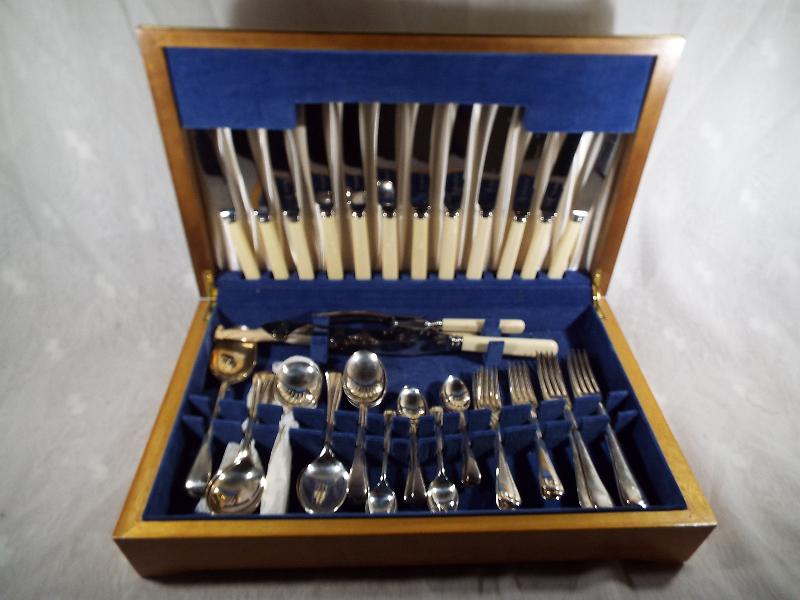 Two good quality canteens of cutlery to include The Milton comprising 53 peices (2) - Image 2 of 3