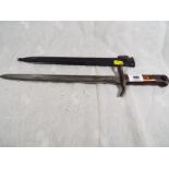 A 1927 M27 Finnish bayonet marked Hackman and Co - Est £100 - £150