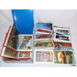 Approximately 200 Indian postcards depicting Indian art and places of interest