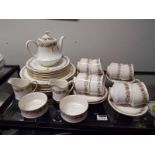 An eight piece tea service by Paragon decorated in the Belinda pattern comprising approx 49 pieces