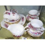 A quantity of ceramic tableware by Queen Anne,