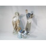 Three Lladro figurines - Est £40 - £60
