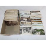 Approximately 450 early 20th century and later UK topographical postcards to include photographs
