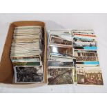 Postcards - approximately 600 early to mid period UK topographical and some foreign to include some