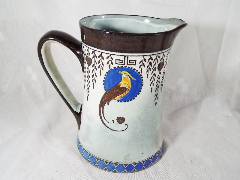 A Royal Doulton jug decorated in the Titanian pattern, - Image 2 of 3