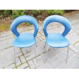 Two retro style chairs