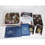 Numismatology - A collection of predominantly pre decimal UK and World coins,