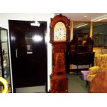 An early 19th century 8-day bell striking longcase clock,