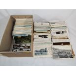 Approximately 600 postcards, predominantly topographical,