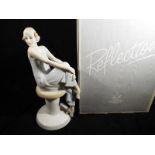 A Royal Doulton Reflections figurine entitled Flirtation HN 3071, 16cm (h),