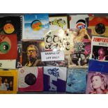 A very large collection of 45 rpm vinyl records predominantly 1960's and later (2)