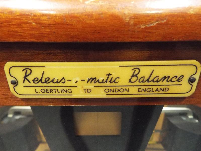 A Releas - O - Matic balance of London, model 126, serial No. - Image 3 of 4
