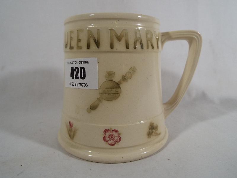 A Moorcroft Pottery Royal commemorative mug, George V Coronation 1911, - Image 2 of 3