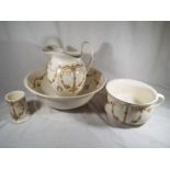 A good quality ceramic Devonware Fieldings wash set No.