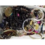 A large quantity of predominantly modern costume jewellery