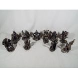 A collection of ten Myth and Magic pewter figurines to include The Dawn of the Dragon,