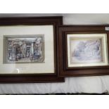 A 3D box picture entitled The Toyshop by Anton Pieck mounted and framed under glass,