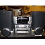 An Aiwa Z-L500 Hi-Fi system