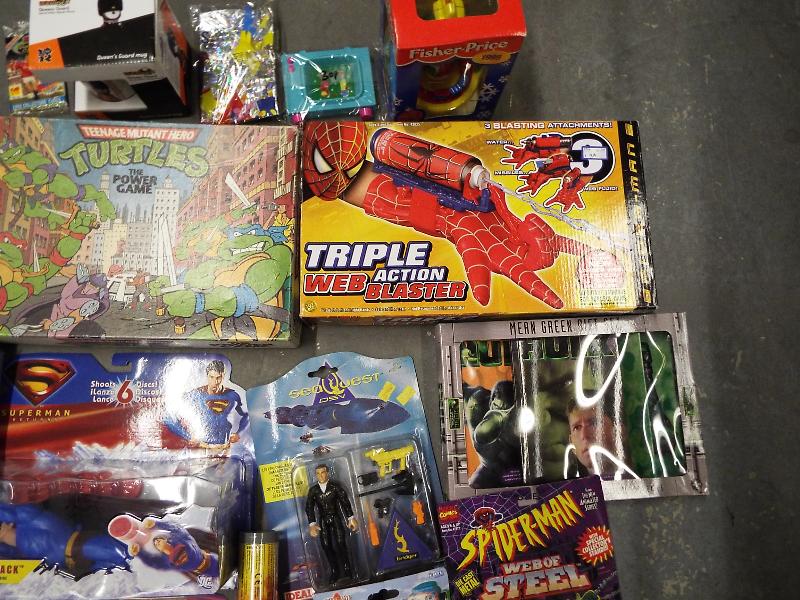 A collection of predominantly sealed blister packs to include Spider Man, Power Rangers, - Image 4 of 4