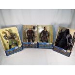 Lord of the Rings - a collection of 4 mint in box Lord of the Ring figures to include deluxe