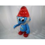 Smurfs - Papa Smurf minifon record playing toy approximately 50 cm (h)