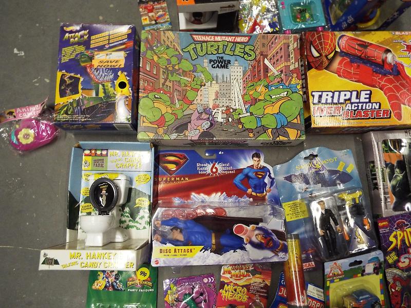 A collection of predominantly sealed blister packs to include Spider Man, Power Rangers, - Image 3 of 4