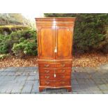 A good floor standing mahogany storage / drinks cabinet,