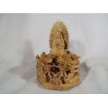 A highly carved fine, good quality Chine