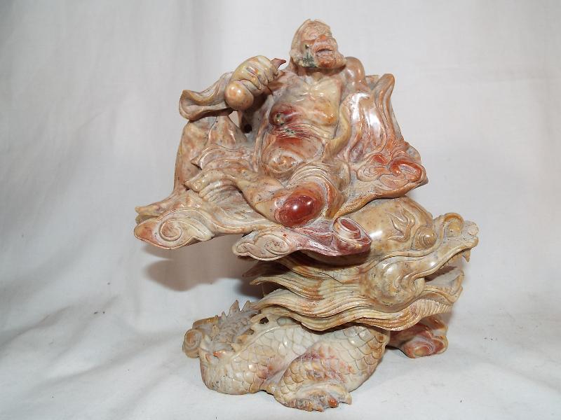 A good quality Chinese soapstone fine ca