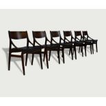 Six Erik Vestervig Dining Chairs