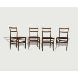 Four Super Leggera Chairs