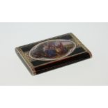 A Good George V Silver Gilt and Coloured enamel box. Possibly by George Stockwell. Import marks