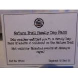 Nature Trail pass for up to two adults a