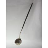 A George III Silver Punch Ladle. Circa 1