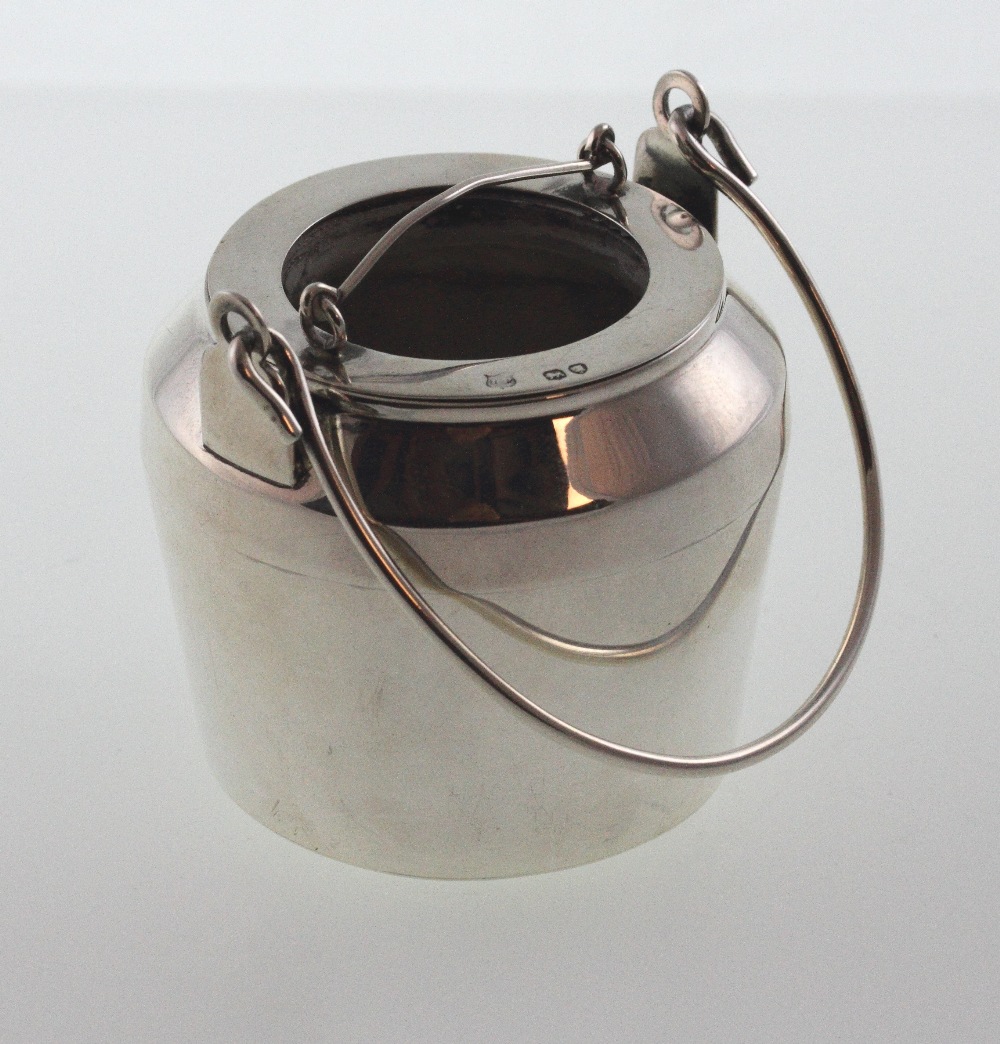 A Late Victorian Silver Glue Pot. Rupert - Image 2 of 2