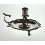 A George II Silver Chamber Candlestick.