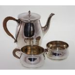 An American  Batchelor Three Piece Silve